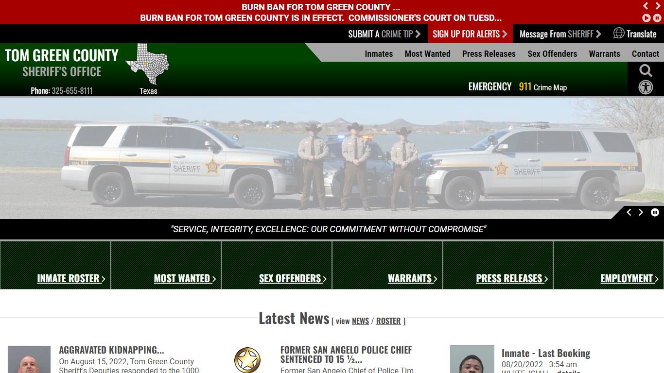 Tom Green County TX Sheriff's Office